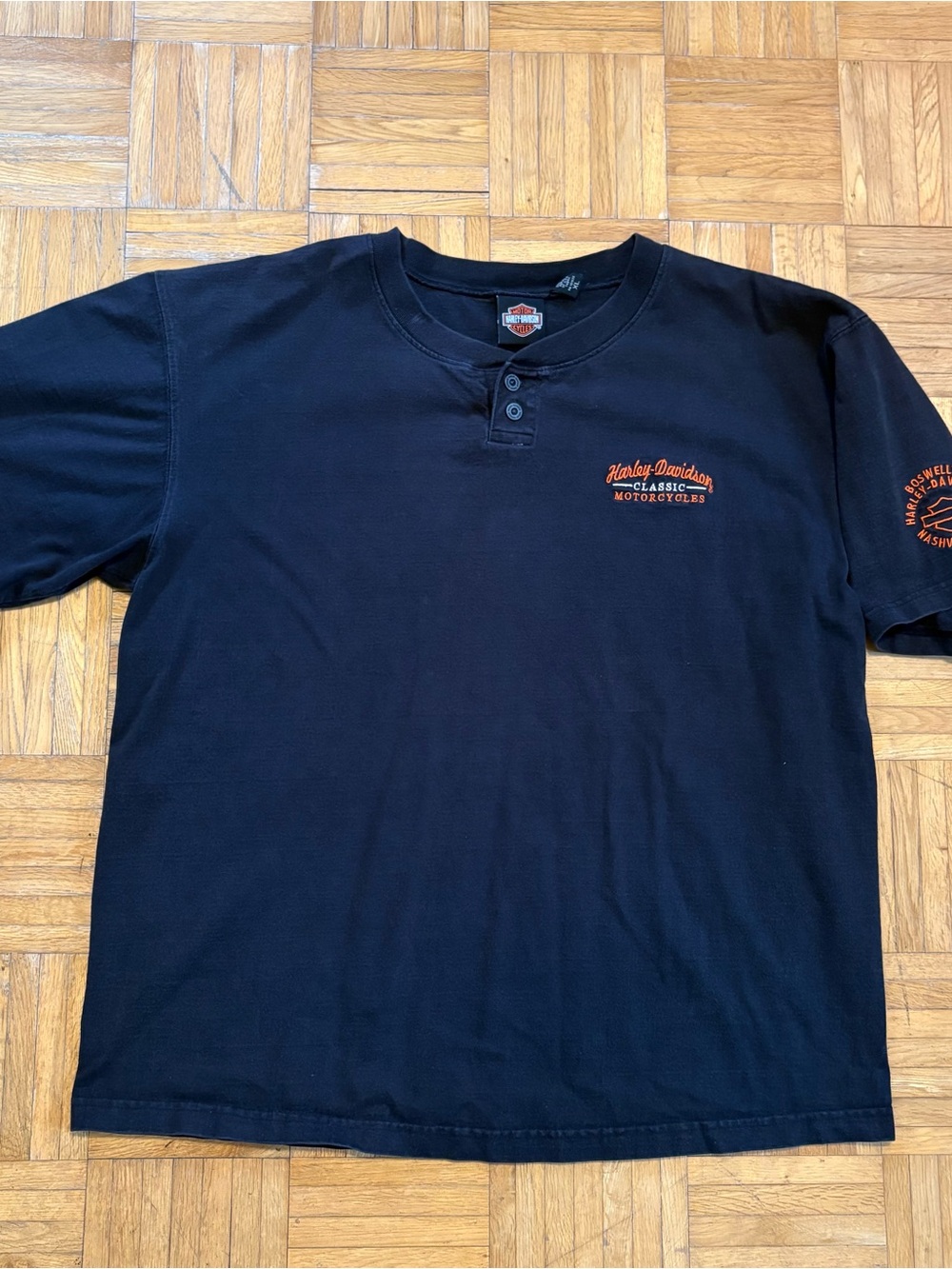 Harley-Davidson Nashville Tennessee Henley Shirt